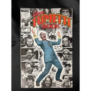 VINTAGE 1984 Marvel "THE FUMETTI BOOK" #1 - Graded NM/M by Comic App